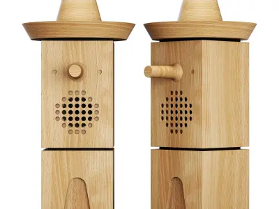 Teenage engineering choir CH-8 Carlo speaker 3D model