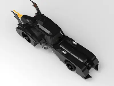Lego - 1989 Batmobile 3D print model