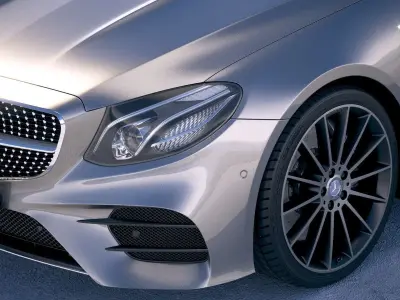 Mercedes E-Class Cabrio 2018 3D model