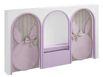 Kids wall panell 13 3D model