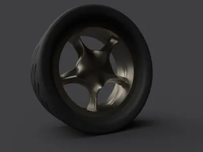 Wheel 3D model 22