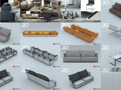 Mega Sofa and Chair Collection