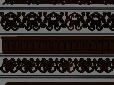 Trim Ornament 111 3D model