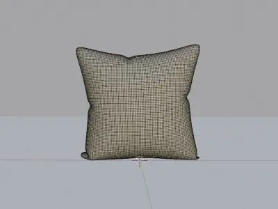 Free Pillow Set Free low-poly 3D model