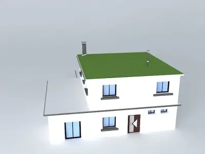 Dwelling house Free 3D model
