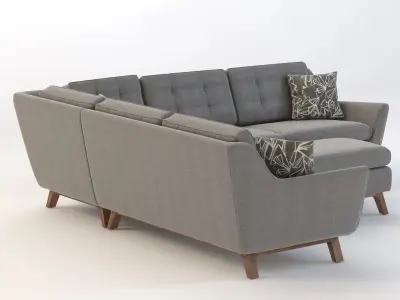 Joybird Eastwood Corner Sofa 3D model