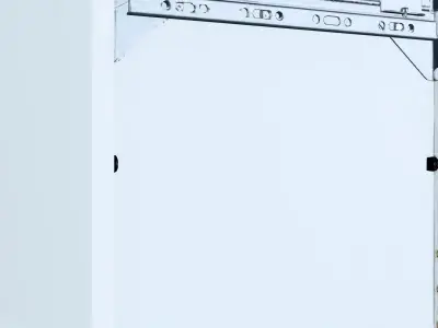 EKET shelf unit wall-mounted Low-poly 3D model