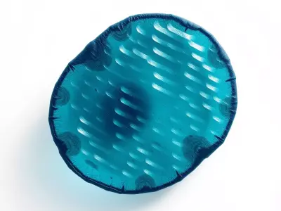 Aqua Ripple Disc model pack Low-poly 3D model