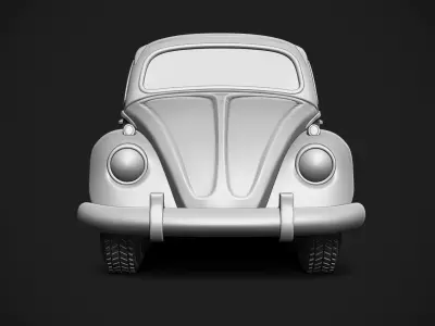 Volkswagen Beetle Printable 3D print model