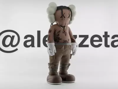 Kaws Travis Scott for Print 3D print model