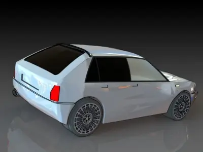 Lancia Delta Free 3D print model
