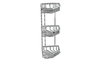 Hotel 18x18 Closed Triple 3D model