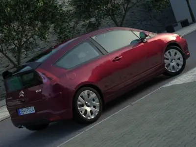 Citroen C4 2006 3D model