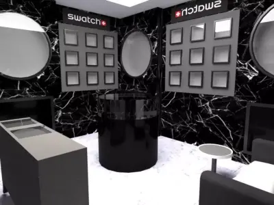 WATCH SHOP DESIGN Free 3D print model