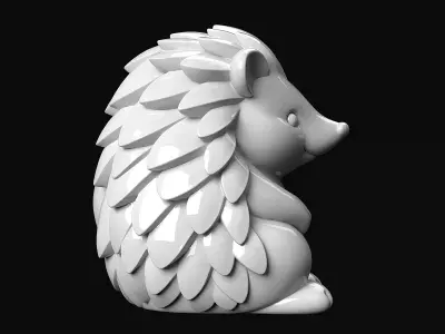Porcupine 3D print model
