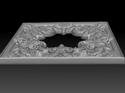 Bas relief Frame 240506 03 3D print model