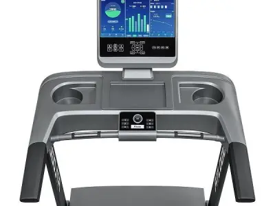 Treadmill FitLogic Low-poly 3D model