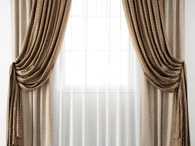 Curtain 127 3D model