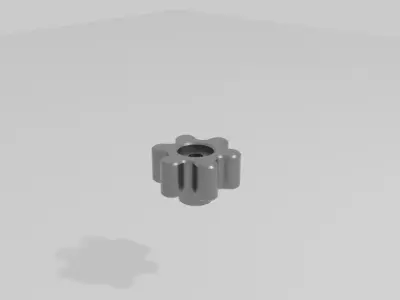 Manopola Free 3D model