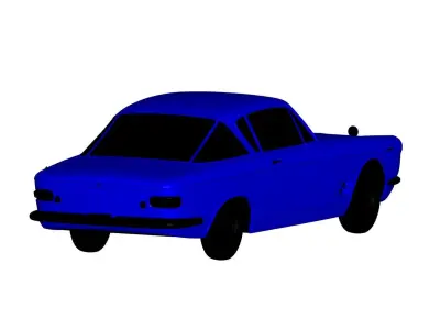 Fiat 2300 S  3D model