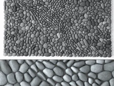Stone decor n137 3D model