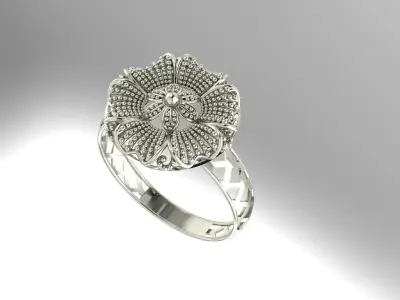 Gold Ring 38 3D print model