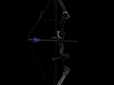 Tactical Archery Bow 3D model