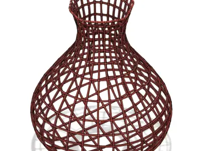 vase- vazo 3D print model