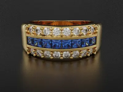 Princess Band 3D print model