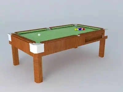 Pool Table Free 3D model