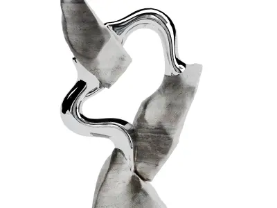 Sculpture Low-poly 3D model