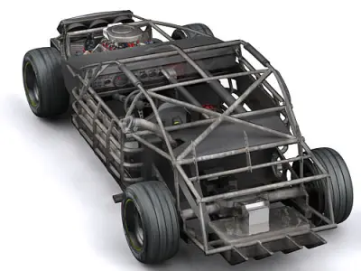 NASCAR HI DETAIL 2007 3D model