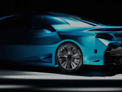 Concept car design - 031 3D model