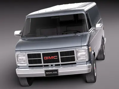GMC vandura 1983-1991 3D model