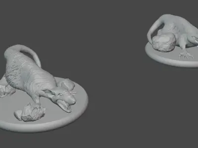 The Rat Squad 3 variants 3D PRINTABLE MODEL 3D model