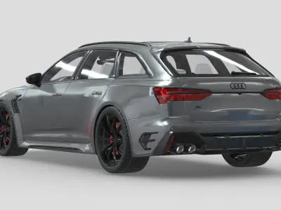 Audi RS6 ABT 3D model