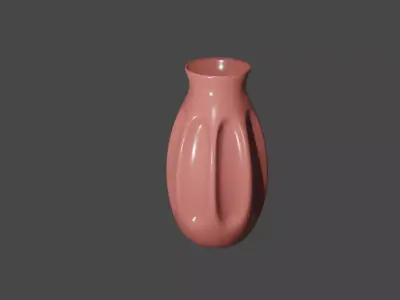 Stylish vase for home restaurant and hotels Free 3D model