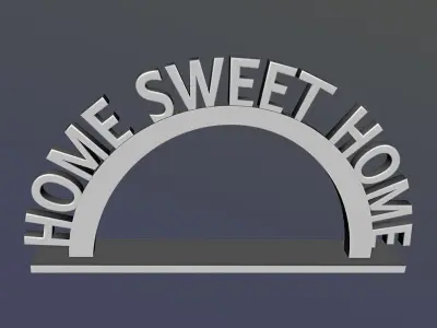 Home Sweet Home -  Free 3D print model