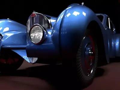Bugatti 57 SC 3D model