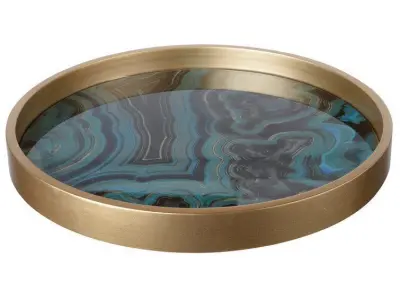Tray Glass Decorative Tray Free 3D model