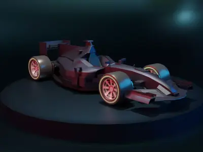 Formula 1 Car  3D model