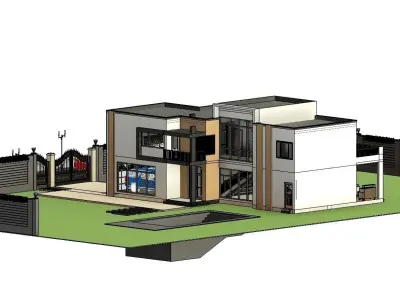 3D House Model  3D model