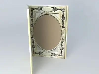 Ivory Valentine Edwardian Deskette Free 3D model