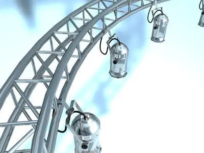 Truss with par 3D model