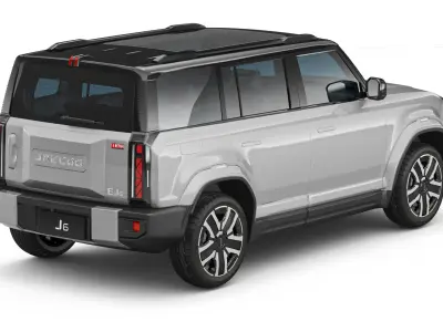 2025 Chery Jaecoo J6 EV  3D model