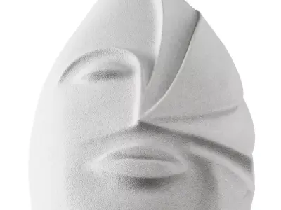 Abstract sculpture 3D model 7