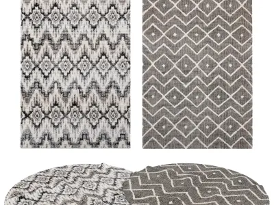 Rugs No 918 Low-poly 3D model