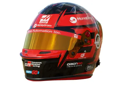 F1 Esteban Ocon Helmet 2025  3D model