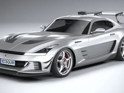 Generic RaceCar 2022 3D model