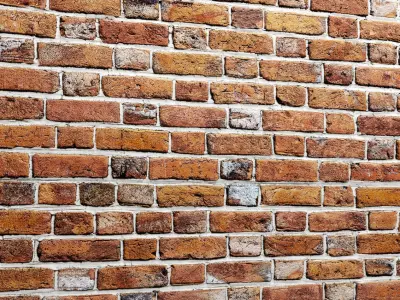 Bricks wall 3D model